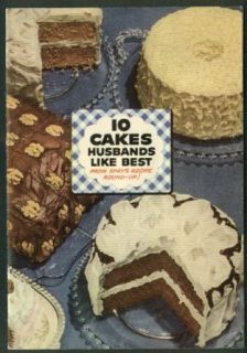 10 Cakes Husbands Like Best Spry Shortening Recipe Booklet 1950s Entertainment Collectibles