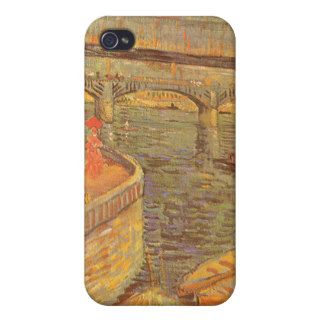 Bridges Across the Seine by Vincent van Gogh Cover For iPhone 4