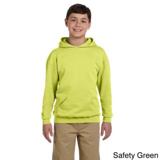 Jerzees Youth 50/50 Nublend Fleece Pullover Hoodie Green Size S (7 8)