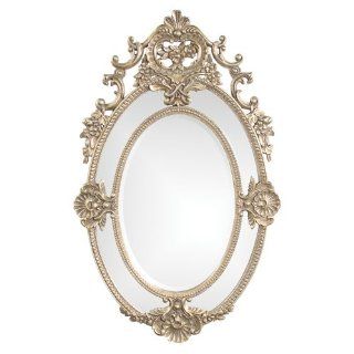 Howard Elliott 51235 Florence Mirror, Antique Gold   Wall Mounted Mirrors