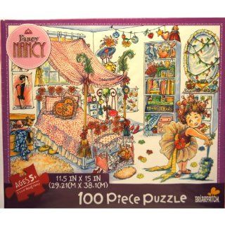 Fancy Nancy Glitter Puzzle I Love Being Fancy 100 Piece Puzzle MADE IN USA Toys & Games