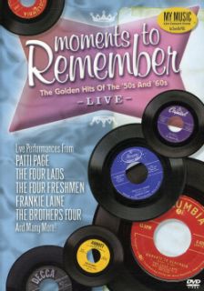 Moments To Remember The Golden Hits of the '50s And '60s   Live (DVD) Music Videos/Concerts
