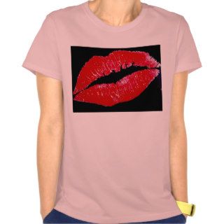 Red Lips   T Shirt