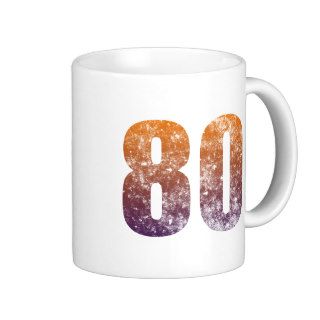 Cool 80th Birthday Gift Mug