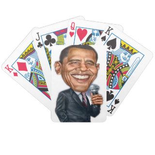 Barack Obama Caricature series Bicycle Poker Cards