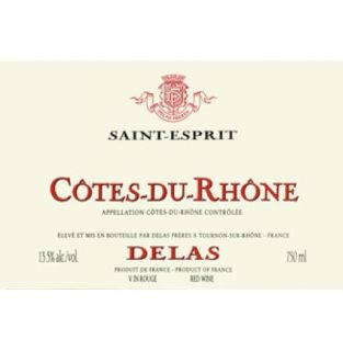 2009 Delas Freres Cotes Du Rhone 'St. Esprit' Rouge 750ml Wine
