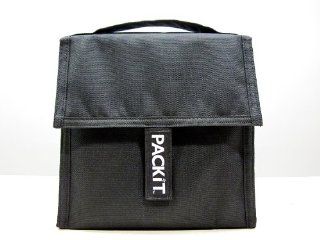 PackIt Freezable Mini Lunch Cooler, Black Kitchen & Dining