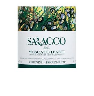 2012 Saracco Moscato d'Asti 750ml Wine