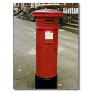 British Victorian Pillar Box Postcards