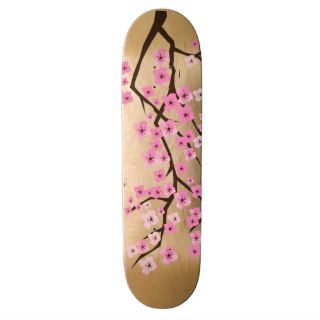 Birds and Cherry Blossoms Skate Boards