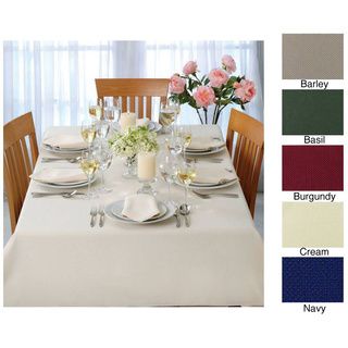 Cobblestone Woven Tablecloth Table Linens