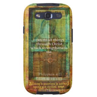 I can do all things through Christ BIBLE VERSE Samsung Galaxy SIII Cover