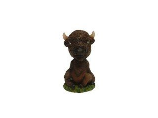 Mini Bobble Head Buffalo Toys & Games