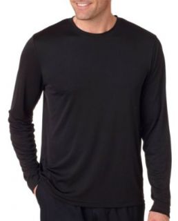 Hanes Men's 4 oz Cool Dri Long Sleeve Performance T Shirt # 482L Clothing