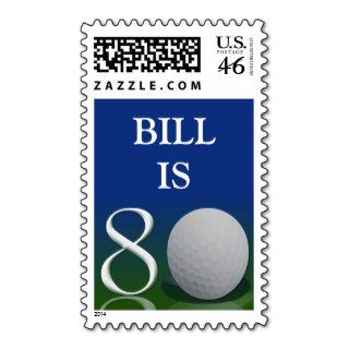 Happy Birthday to the 80 year old golf nut Stamp