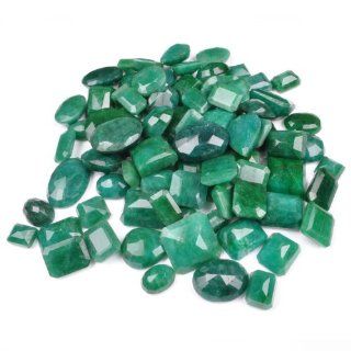 Mixed Cut Natural Beautiful 482.00 Ct Precious Green Emerald Loose Gemstones Lot Aura Gemstones Jewelry