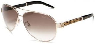 Roberto Cavalli Women's RC499SW Aviator Sunglasses,Brown Frame/Gradient Brown Lens,one size Clothing