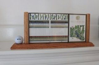 Ball and Scorecard Frame  Sports Related Display Cases  Sports & Outdoors