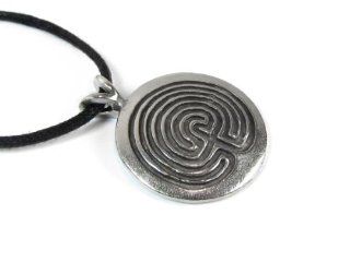 Wiccan Pathfinder for Protection Pewter Pendant Jewelry