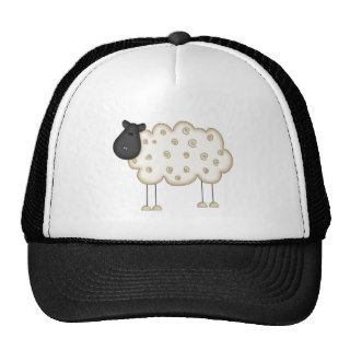 Stick Figure Sheep tshirts and Gifts Mesh Hat