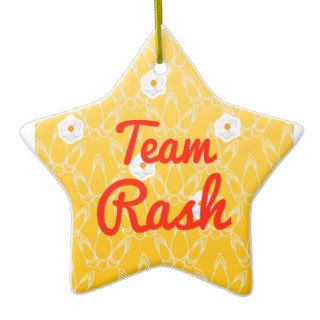 Team Rash Christmas Tree Ornament