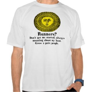Grow A Pair Runners T Shirts