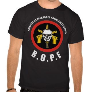 BOPE Tropa De Elite Brazilian Special Police Force Tees