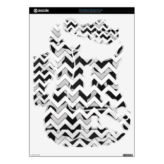 Cow Black and White Print Rock Band Guitar Skins