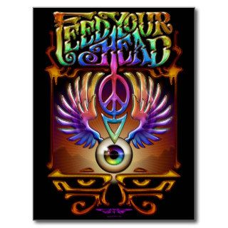 Feed Your Head by J. Matthew Root Post Card