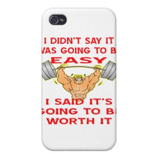 I Didn't Say It Was Going To Be Easy I Said It's Covers For iPhone 4