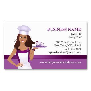 Cupcake Bakery Chic Business Card