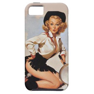 Cowgirl Cooking Pin Up iPhone 5 Cover