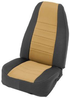 Smittybilt 47824 Neoprene Tan Front Seat Cover Automotive