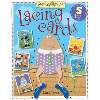 Lacing Cards Nursery Rhymes Kate Toms Books
