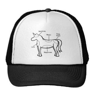 Unicorn Parts Trucker Hats