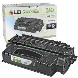 LD  Remanufactured Replacement Laser Toner Cartridge for Hewlett Packard (HP) CE505X (05X) High YieBlack Electronics