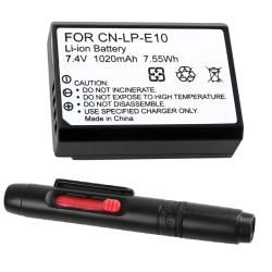 Battery/ LCD Cleaning Pen for Canon EOS 1100D/ Rebel T3/ Kiss X50 Eforcity Camera Batteries & Chargers