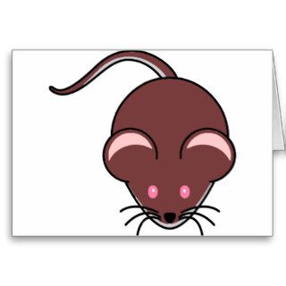 Cartoon Animal   Mouse Cards