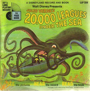 20, 000 Leagues Under the Sea Paperback with Record Jules Verne's Books