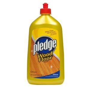 Pledge 27 oz. Wood Floor Cleaner Citrus Scent Squirt Application (6 Pack) 81316