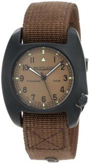 Bertucci Men's 17010 D 1T Vintage Durable Titanium Field Watch at  Men's Watch store.