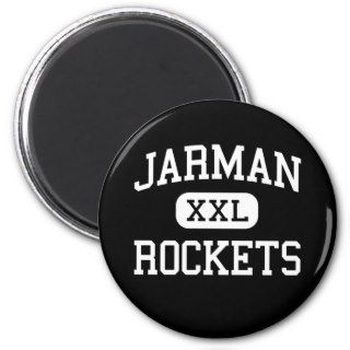 Jarman   Rockets   Junior   Midwest City Oklahoma Refrigerator Magnet