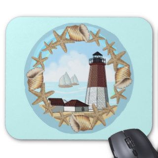 Point Judith Lighthouse Mouse Pads