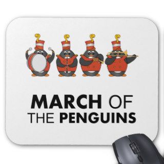 March of the Penguins Mousepad