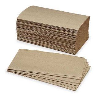 Paper Towel, Single Fold, Brown, PK4000 Health & Personal Care