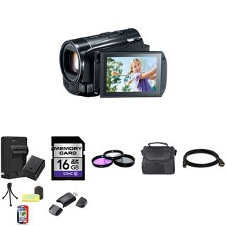 Canon VIXIA HF M500 Full HD Camcorder 16GB Bundle Canon Digital Camcorders