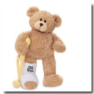 Gund Break A Leg Jr. 8.5 inch Get Well Teddy Bear with a Cast Toys & Games