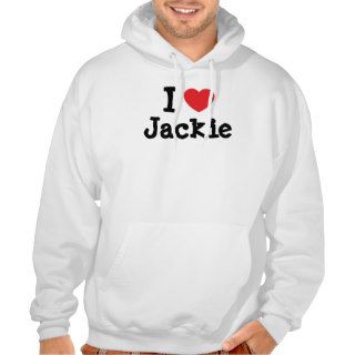 I love Jackie heart T Shirt