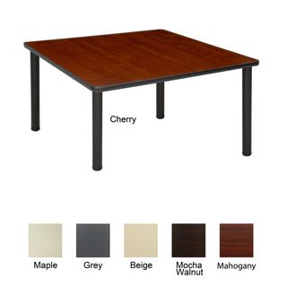 Regency Seating 48 inch Square Table with Black Post Legs Regency Seating Utility Tables