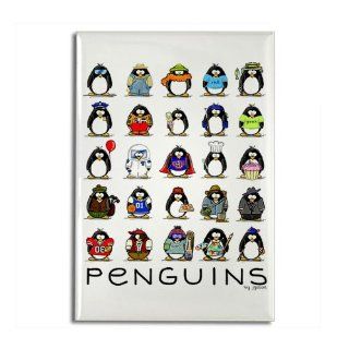 Lots of Penguins Rectangle Magnet by  Kitchen & Dining